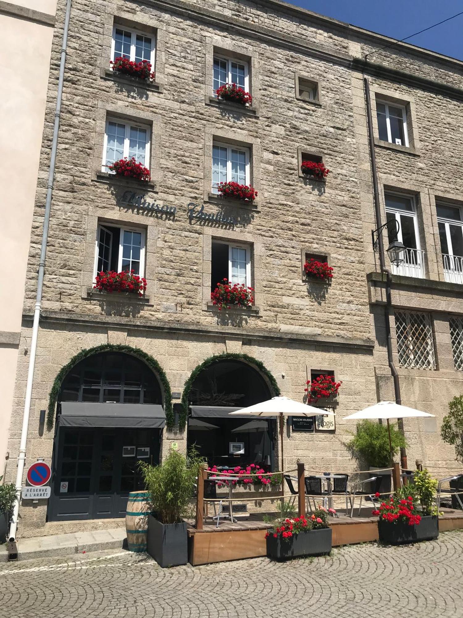 Logis Maison Vauban - Hotel St Malo Saint-Malo Exteriör bild